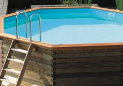 Above Ground Pools in Wooden Panels