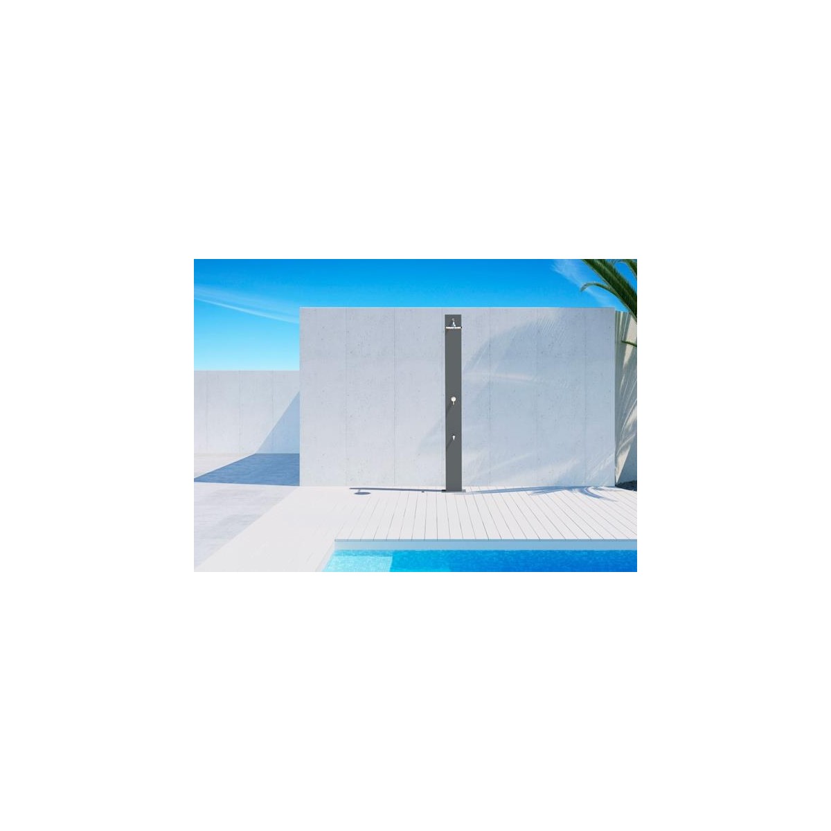 Doccia solare in acciaio inox Dora Baltea N - ATI Docce | Vannini Aqua&Pool