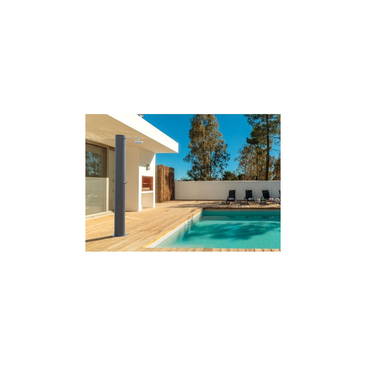 Doccia solare in acciaio inox Arno TA XL - ATI Docce con miscelatore temporizzato | Vannini Aqua&Pool Doccia solare in acciaio inox Arno TA XL - ATI Docce con miscelatore temporizzato | Vannini Aqua&Pool