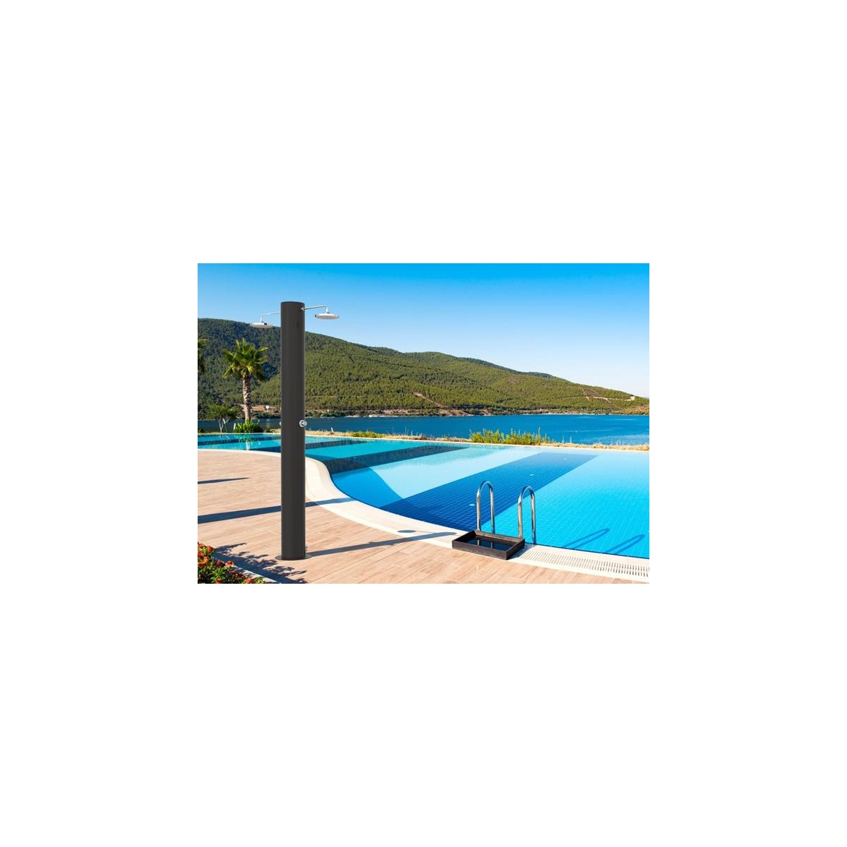 Doccia solare in acciaio inox Dora Baltea N - ATI Docce | Vannini Aqua&Pool