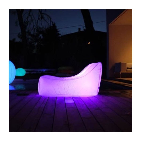 Nap - Poltrona galleggiante luminosa per piscina