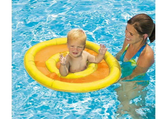 WENTS Anello di Nuoto per Bambini 2Pcs Baby Nuoto Anello Piscina Bambini Salvagente Float Piscina Gonfiabile della Piscina del Bambino del Collare con Maniglie per Bambini Neonati Meno di 6 Anni 
