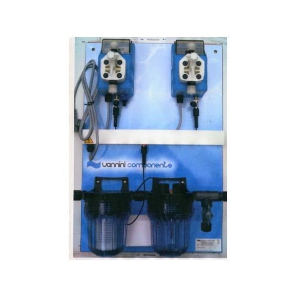 pH and algicide panel