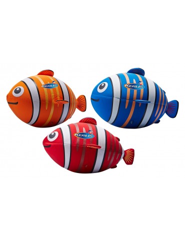 Pallone in neoprene a forma di pesce per giocare in acqua e
