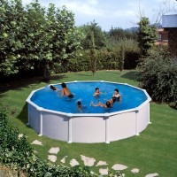 Above ground pool Gre model Mauritius 5 x 1.32