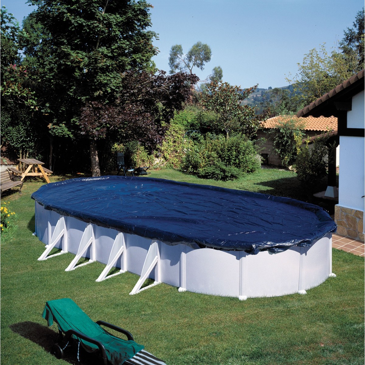 Above ground pool Gre model Fidji 5 x 3 X 1.20