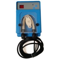 Peristaltic dose pump for pH