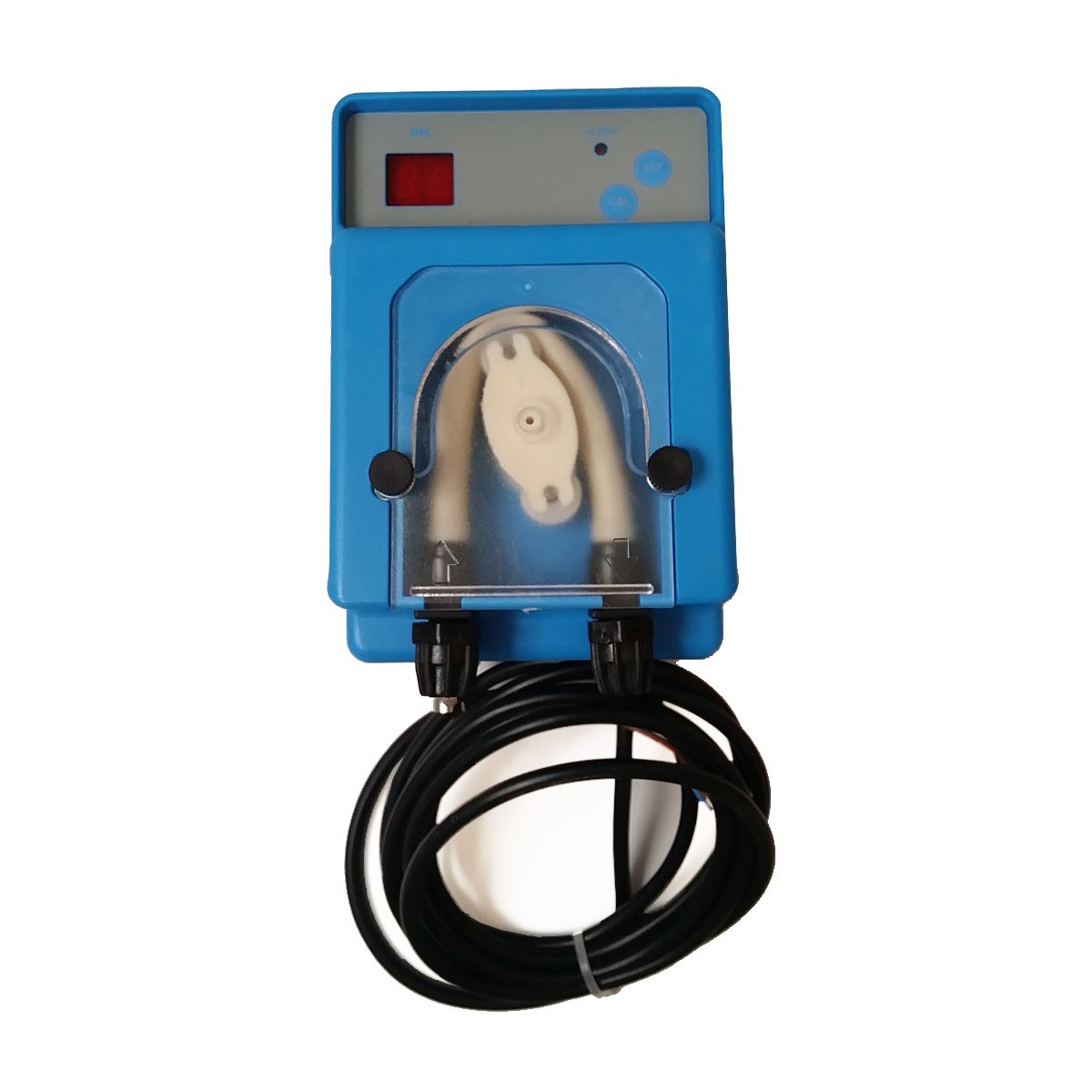 Peristaltic dose pump for pH