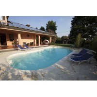 Pool in steel panels IBlue - Camelia