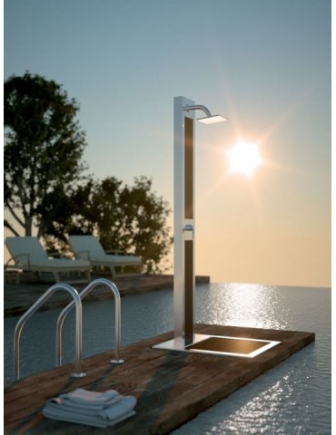 Solar Shower with Hot/Cold Water Exotic-Shower