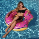 Inflatable Donut's-like air bed