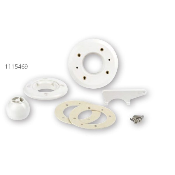 Wall nozzles Pool's in ABS for concrete with membrane in PVC.