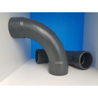 Angle pipe 90° in PVC