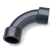 Angle pipe 90° in PVC