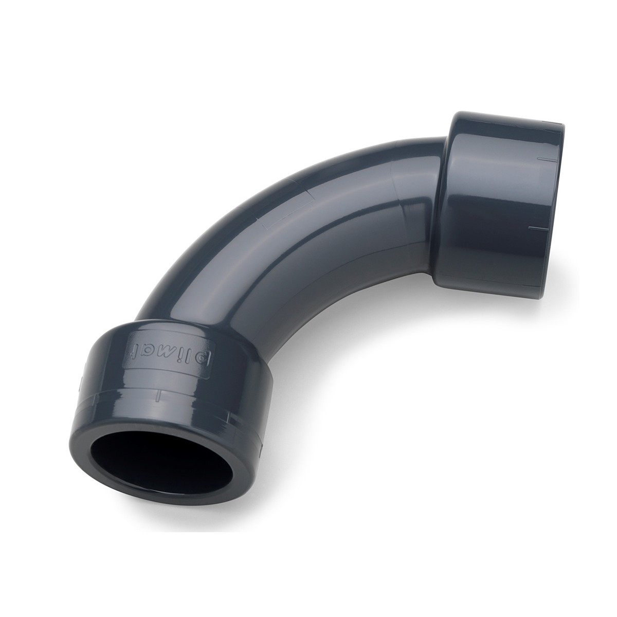 Angle pipe 90° in PVC