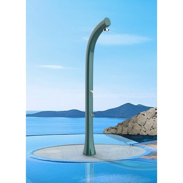 Solar shower Jolly Plus TOP LINE with footwasher and tank of 30