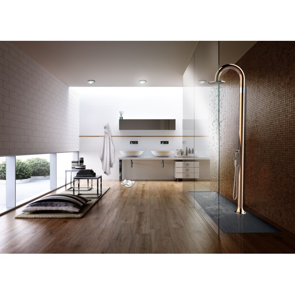 Shower with hot/cold water faucet Funny Yin TOP LINE with hand