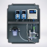 Control panel POOL BRAVO pH ad Chlorine