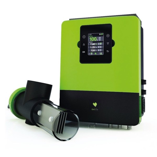 Low-salinity electrolysis Oxilife for pools up to 60 m3 of water
