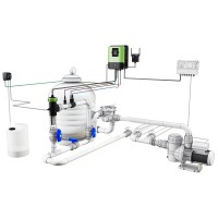 Low-salinity electrolysis Oxilife for pools up to 120 m3 of