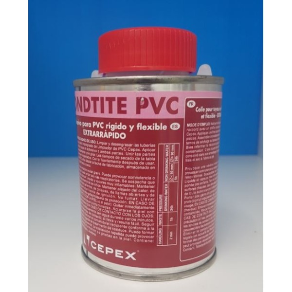 Colla istantanea per tubi e raccordi in PVC