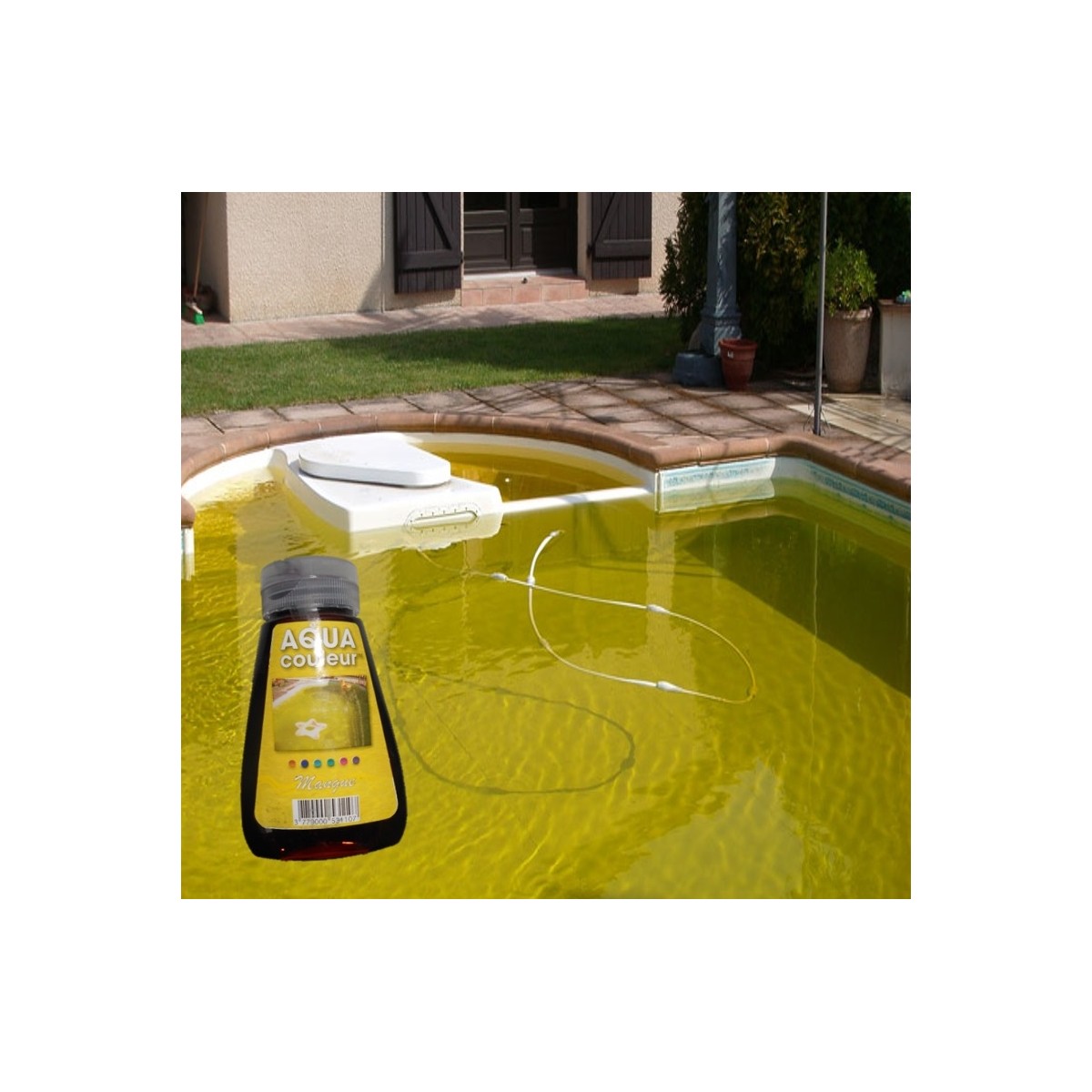 Aqua Couleur- MANGO temporary pool water colorant