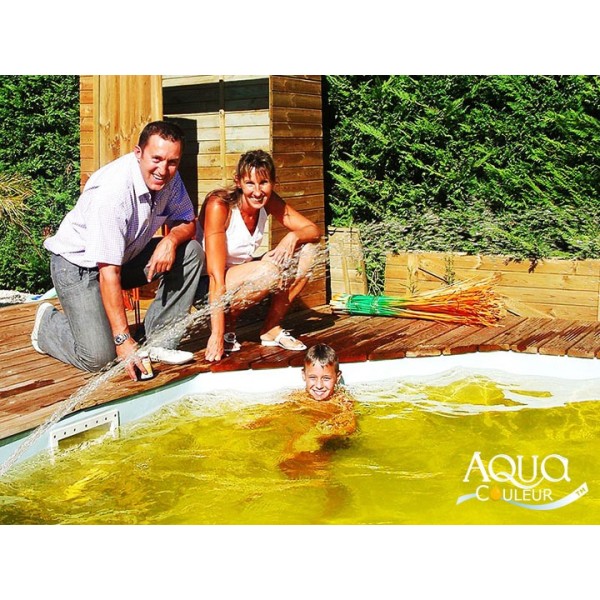 Aqua Couleur -colore MANGO - colorante per piscina non