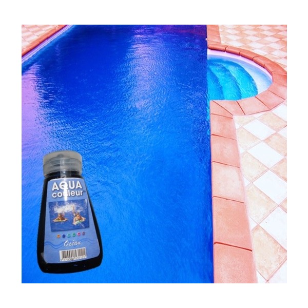 Aqua Couleur- BLUE temporary pool water colorant