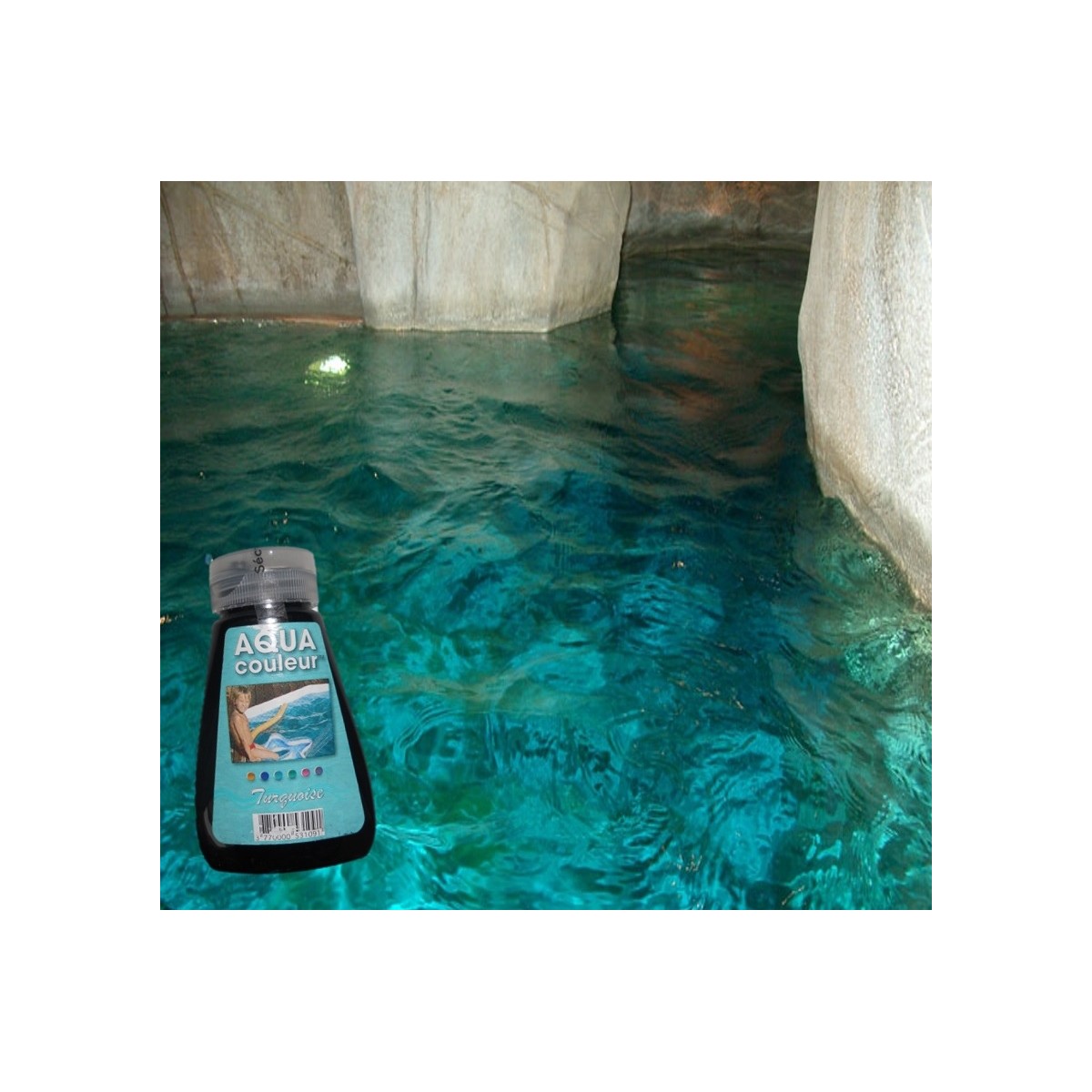 Aqua Couleur- TURQUOISE temporary pool water colorant