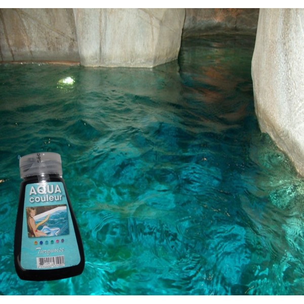 Aqua Couleur -colore TURCHESE - colorante per piscina non