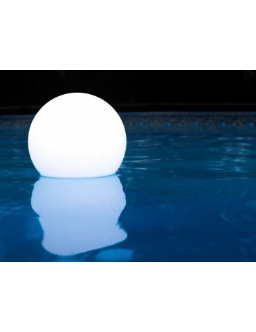 Solar floating round ball light, diam. 40 cm