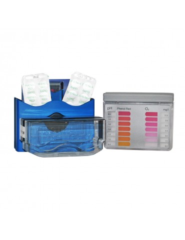 Kit analisi O2/pH per acqua di piscina