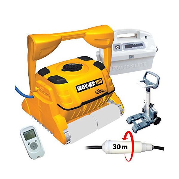 Robot piscina Dolphin WAVE 100 Maytronics con spazzole Kanebo