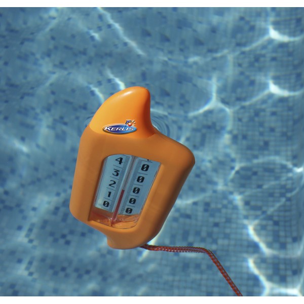 Floating thermometer