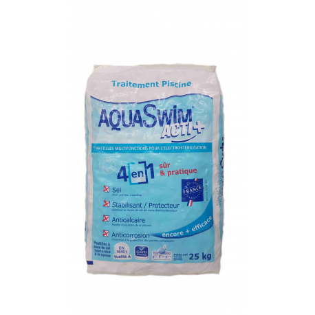 Sale Aquaswim Acti+ speciale per elettrolisi per piscina