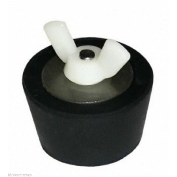 Expansion rubber cap for winter