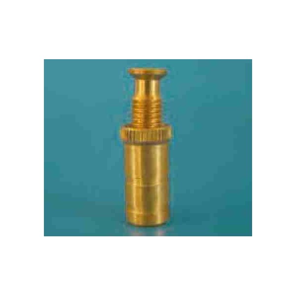 Piolo a scomparsa in ottone per coperture invernali