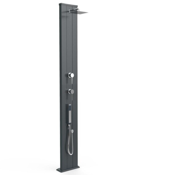 Solar shower Dada S with hand shower tank of 40 l