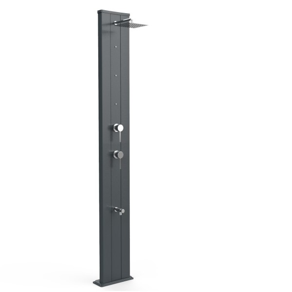 Shower with hot/cold Dada Straight with footwasher and