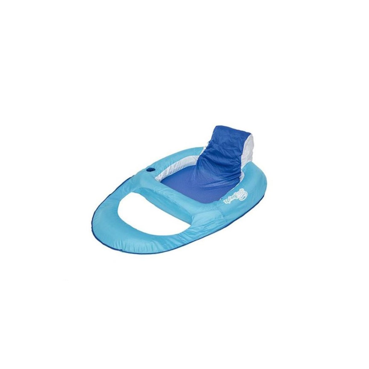 Chaise longue galleggiante per piscina - In nylon, con rete