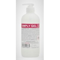 Simply Gel disinfettante mani senza acqua da 500 ml