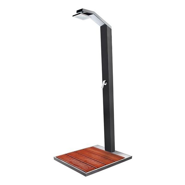 Solar Shower Solaris with self-supporting platform tank of 35 lt - AMA Luxury | Vannini Aqua&Pool