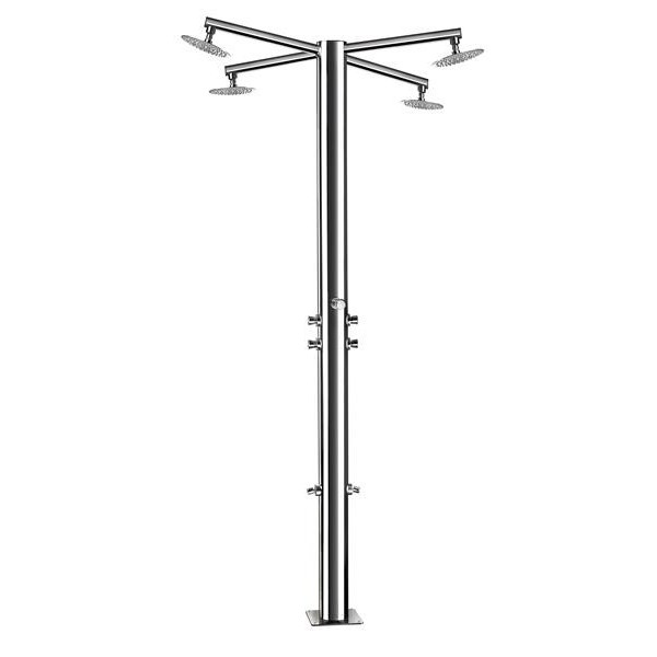 Buy Nettuno Quadruple shower with foot washer