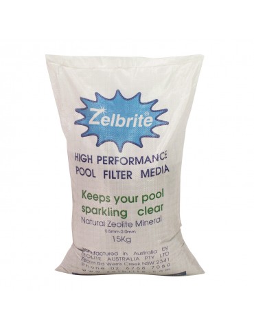 Zelbrite - Sabbia per filtro piscina - Sacco da 15 kg
