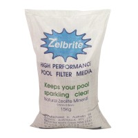 Zelbrite - Sabbia per filtro piscina - Sacco da 15 kg