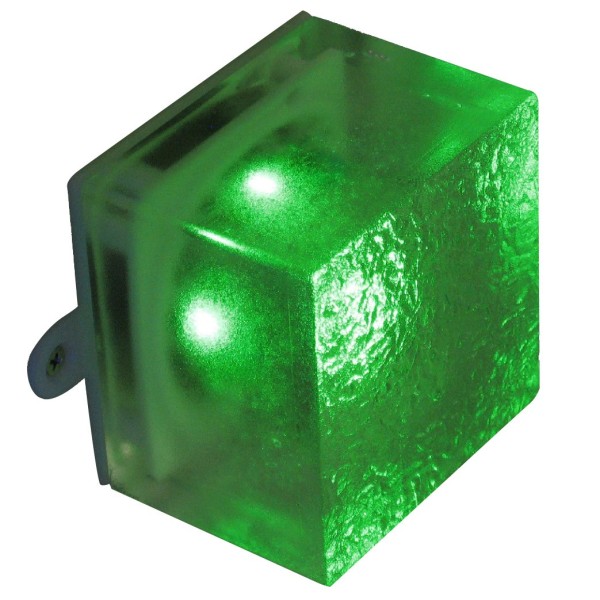 Block cubo LED da 1 W con 6 colori disponibili