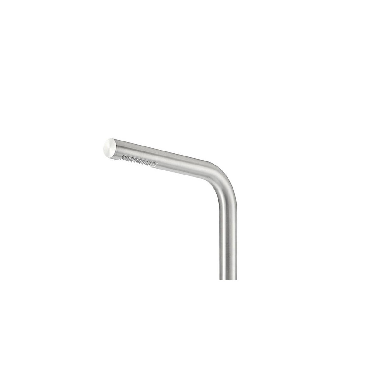 Buy Outdoor shower Budoni in satin stainless AISI 316 with mixer and hand shower