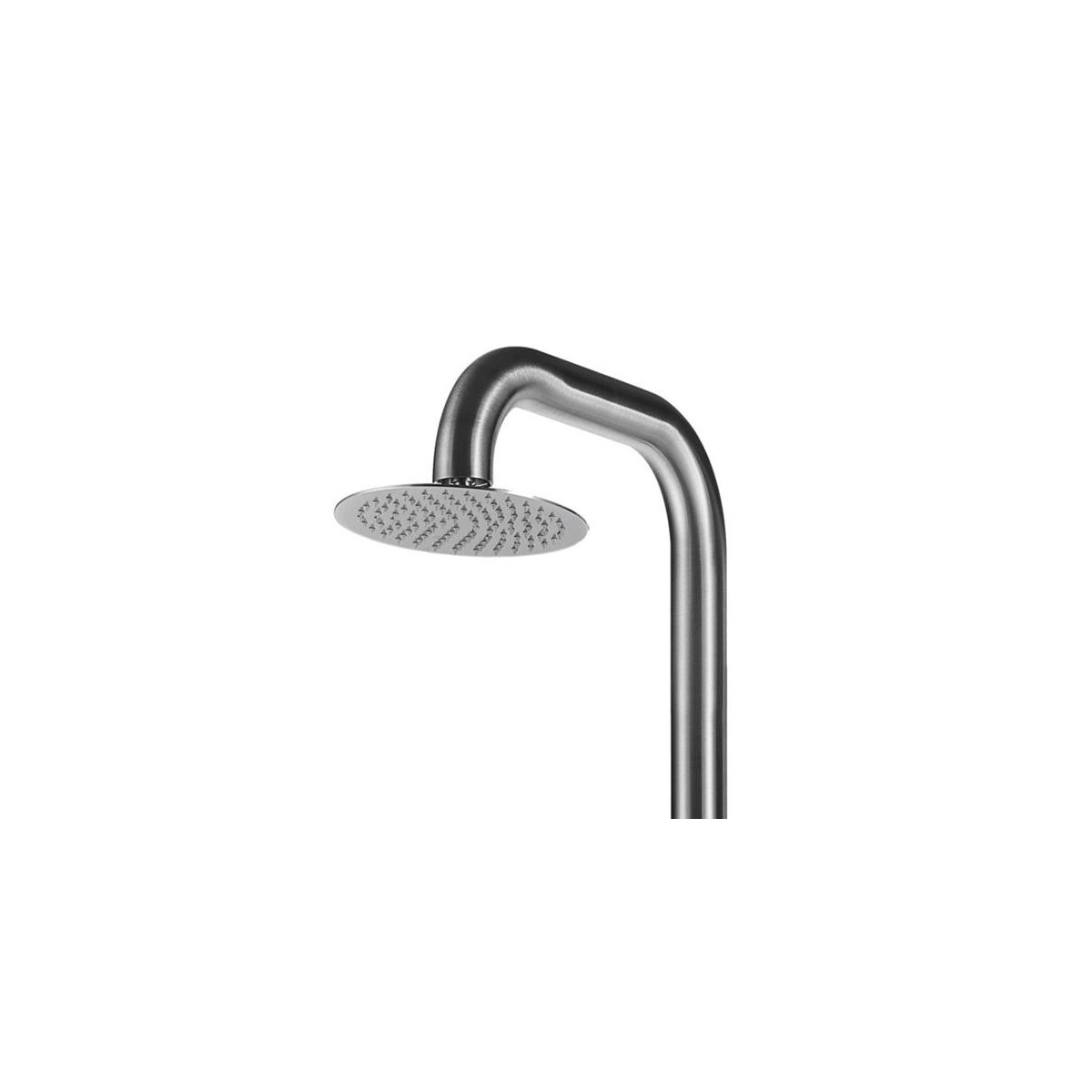 BuyOutdoor shower Pula in stain stainless AISI 316 with shower diameter 25cm and hand shower