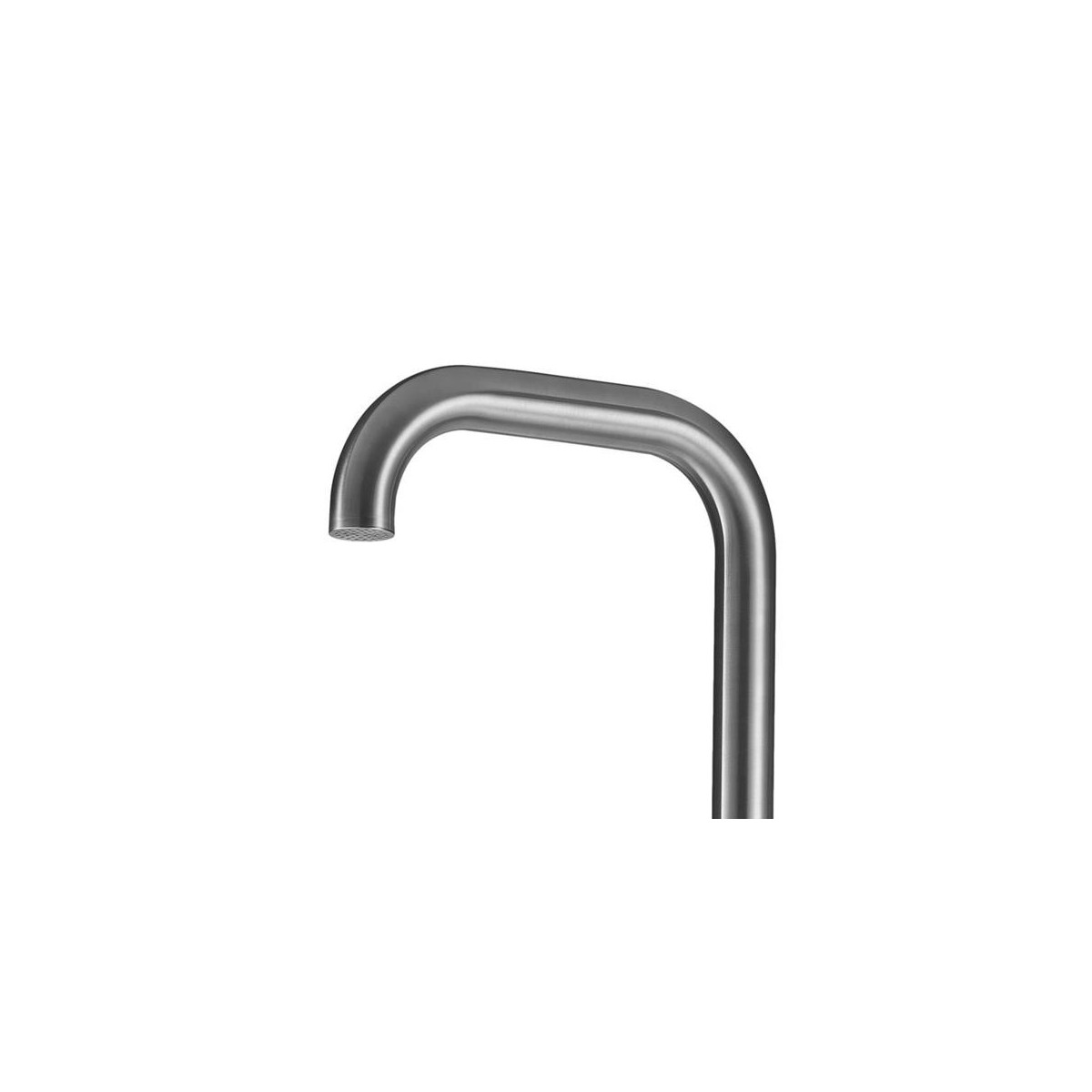 Buy Outdoor shower Chia in satin stainless AISI 316 with hand shower