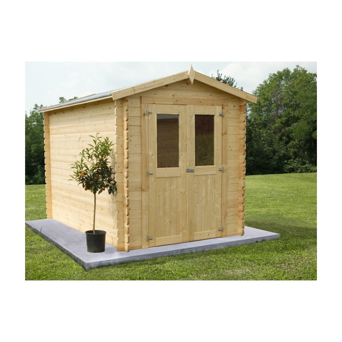 Casetta da giardino in legno AGNESE 200x300 - LOSA LEGNAMI | Vannini Aqua&Pool